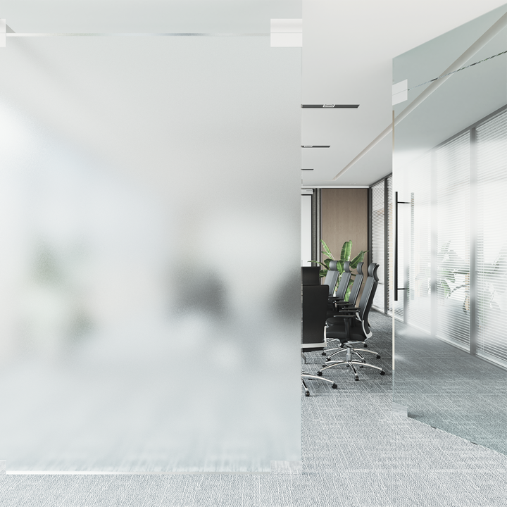 Selvklæbende Vinduesfolie Frostet grå 45 x 2000 cm PVC