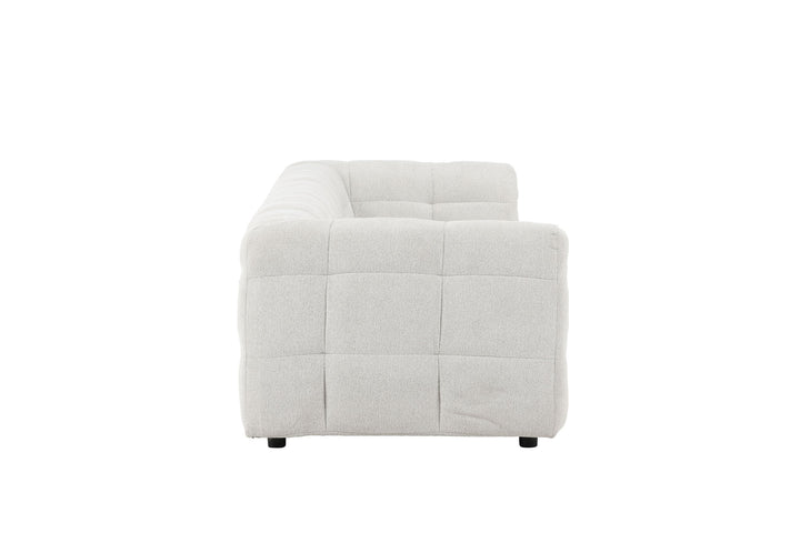 Venture Home Malou 3-Seat Sofa - Beige Fabric