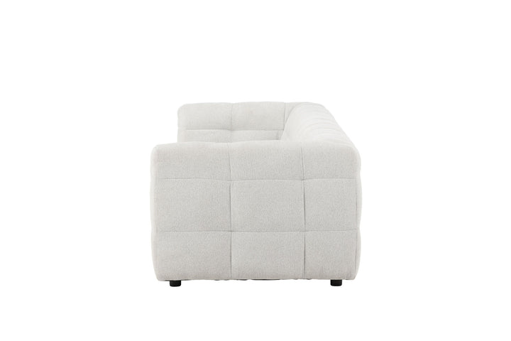 Venture Home Malou 3-Seat Sofa - Beige Fabric