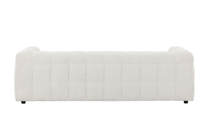 Venture Home Malou 3-Seat Sofa - Beige Fabric