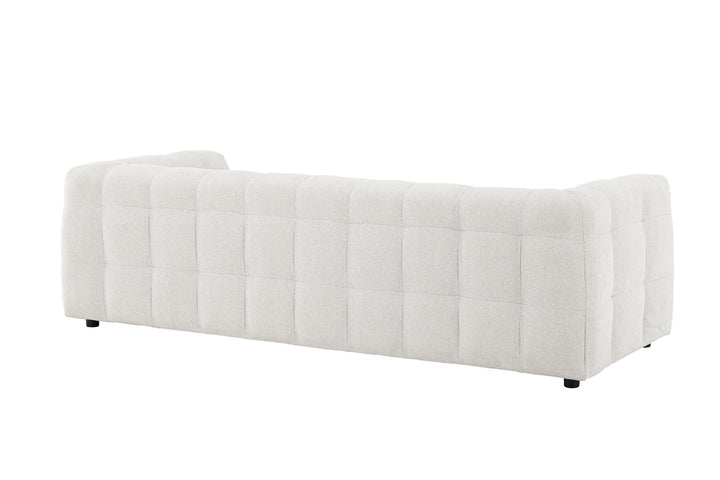 Venture Home Malou 3-Seat Sofa - Beige Fabric