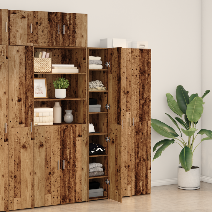 Highboard Gammelt træ 30 x 42,5 x 185 cm