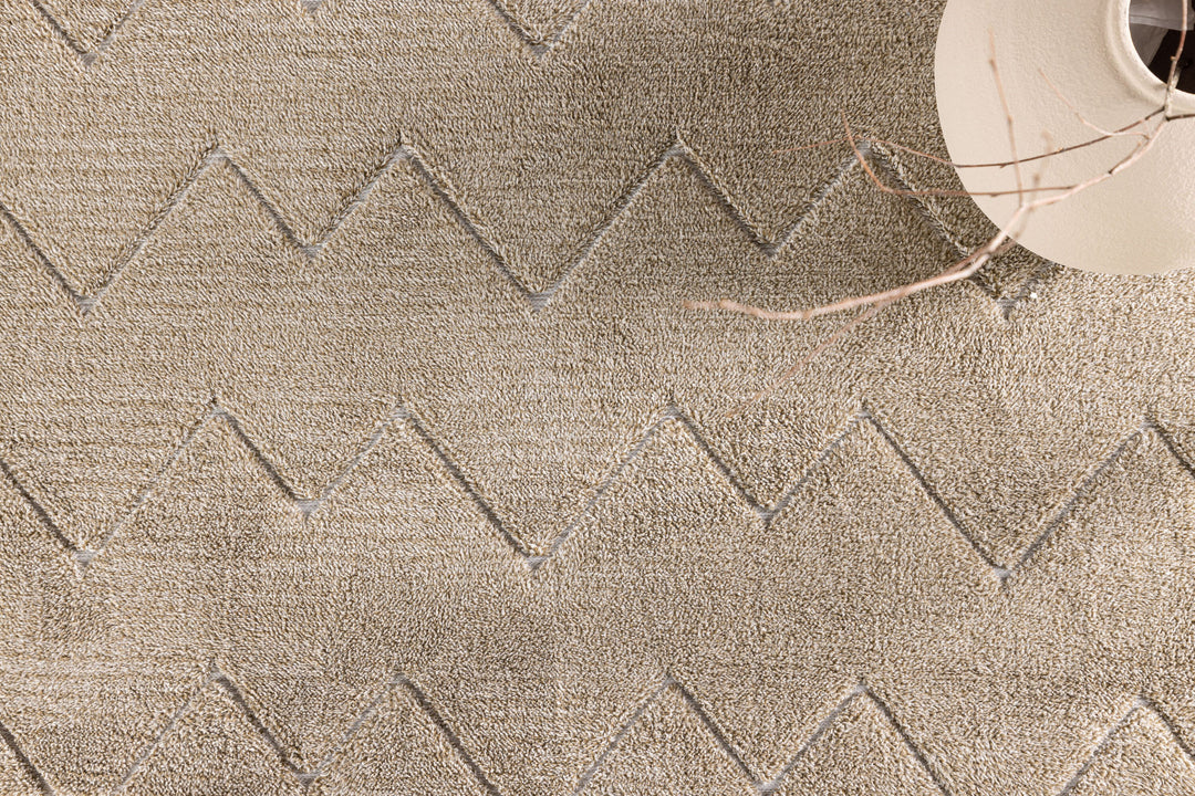 Venture Home Fia Polyester Shaggy - 230*160-  -Rectangular-Brown