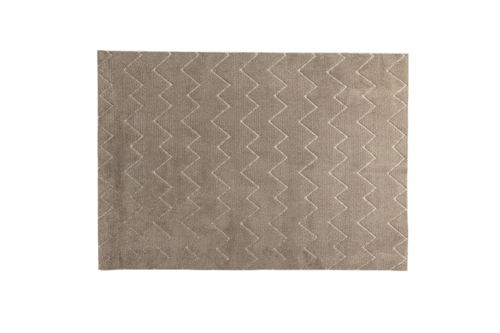 Venture Home Fia Polyester Shaggy - 290*200-  -Rectangular-Brown