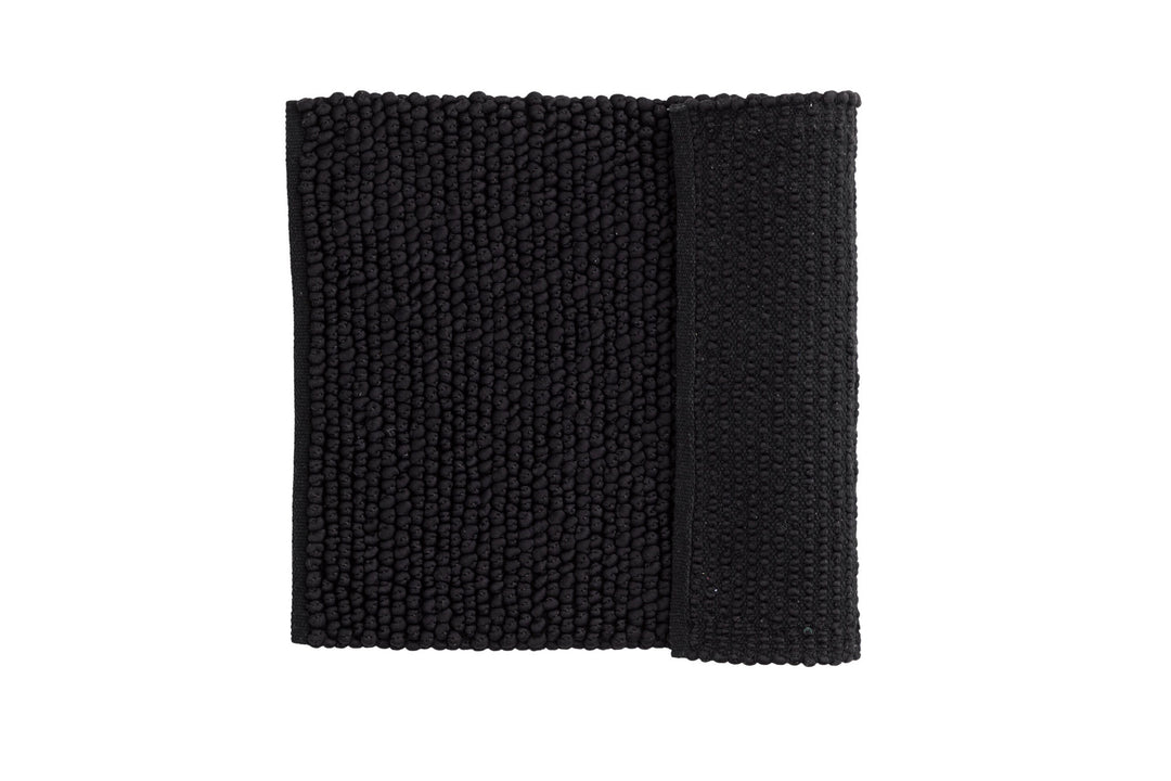 Venture Home Wilmer Polyester/Cotton - 50*80-  -Rectangular-Black