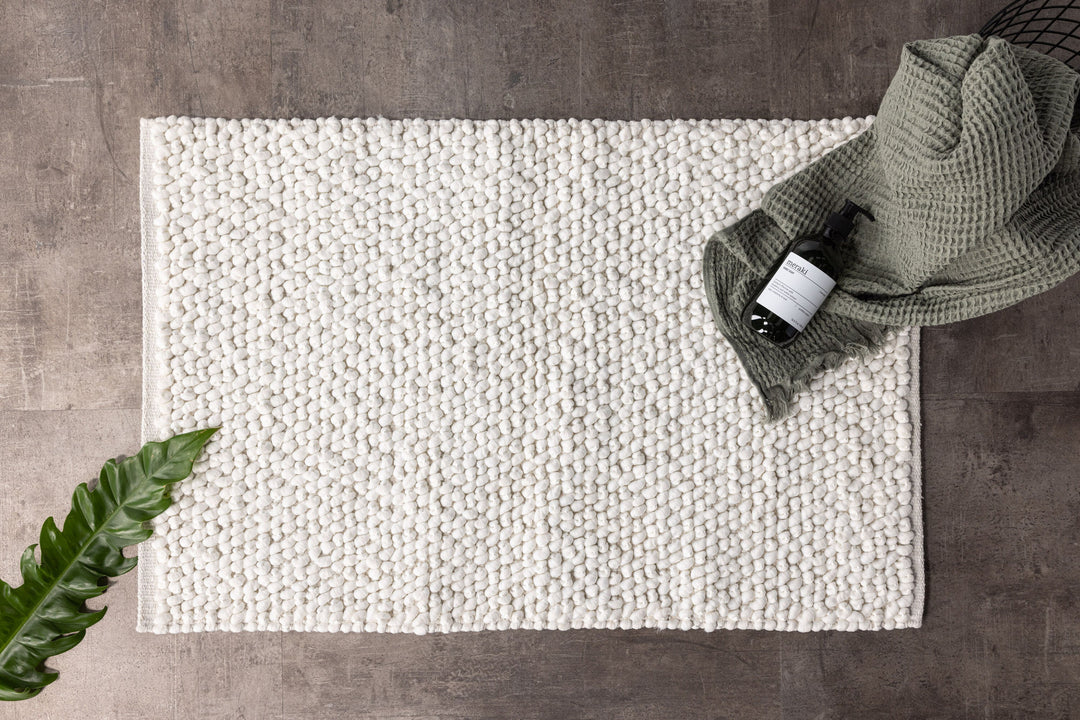 Venture Home Wilmer Polyester/Cotton - 50*80-  -Rectangular-White