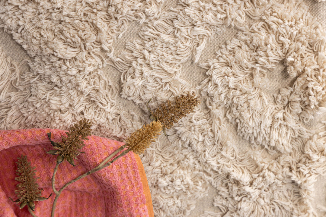 Venture Home Hilma Cotton - 60*60-  -Round-Offwhite