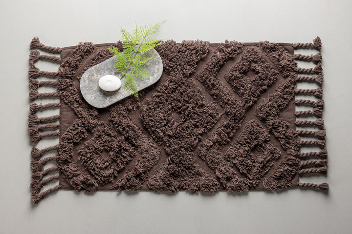 Venture Home Hilma Cotton - 50*80-  -Rectangular-Brown