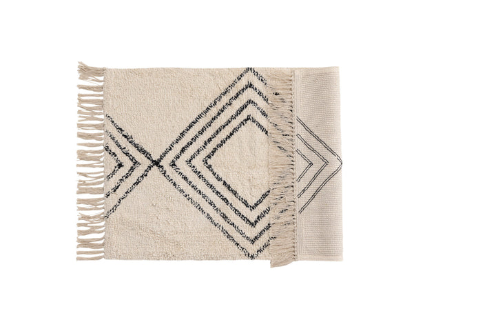 Venture Home Love Cotton - 50*80-  -Rectangular-White/Black