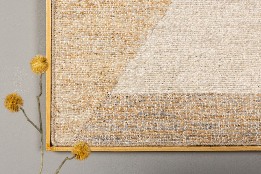 Venture Home Patricia Jute & Cotton  - 70*100-  -Rectangular-Beige