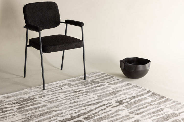 Venture Home Milos Micropolyester - 230*160-  -Rectangular-White/Grey