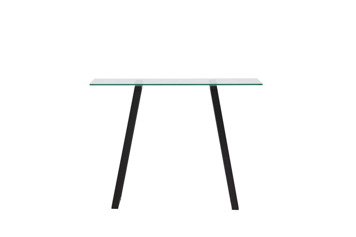 Venture Home Horten Desk - Chrome (silver) / Clear glass Glass