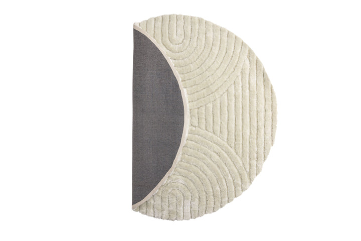 Venture Home Niklas  Polyester - 200*200-  -Round-White