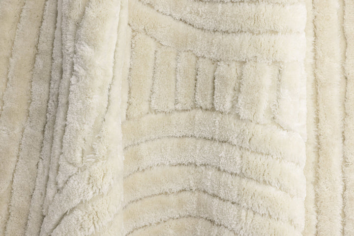 Venture Home Niklas  Polyester - 200*200-  -Round-White