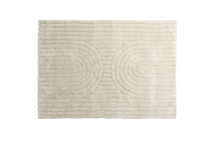 Venture Home Niklas  Polyester - 230*160-  -Rectangular-White