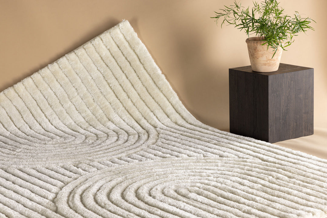 Venture Home Niklas  Polyester - 290*200-  -Rectangular-White