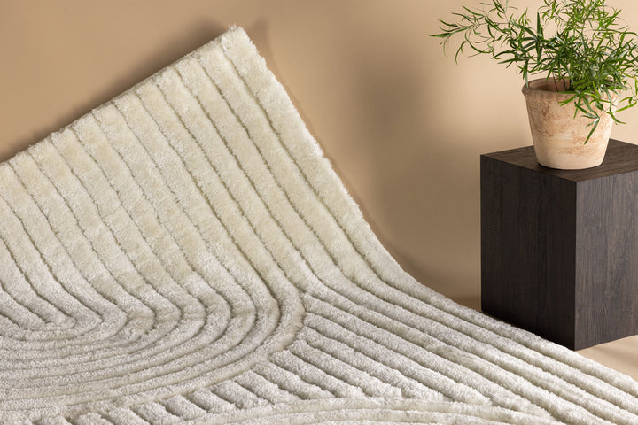 Venture Home Niklas  Polyester - 290*200-  -Rectangular-White