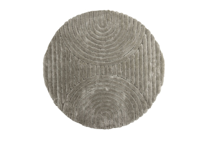 Venture Home Niklas  Polyester - 200*200-  -Round-Greige