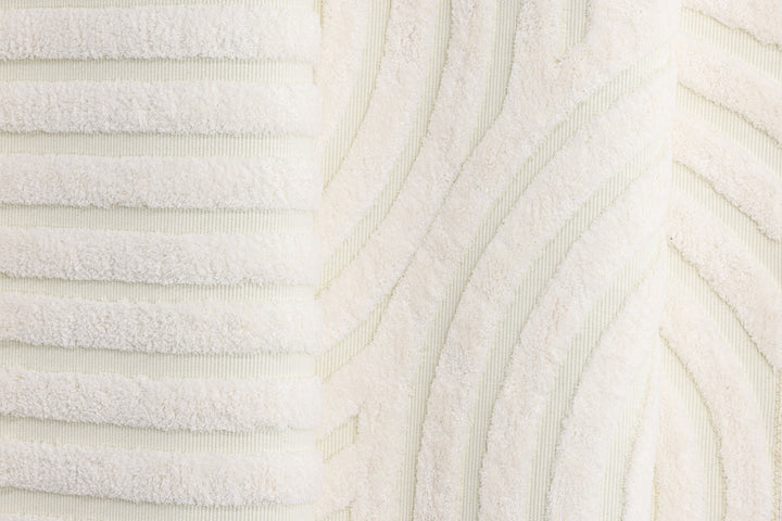 Venture Home Nikita  Poly-cotton Canvas - 230*160-  -Rectangular-White