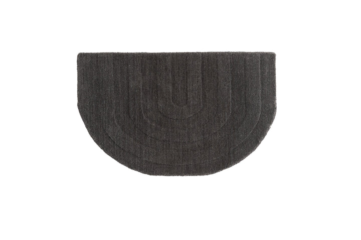 Venture Home Nora Wool - 50*80-  -Half Moon-Charcoal
