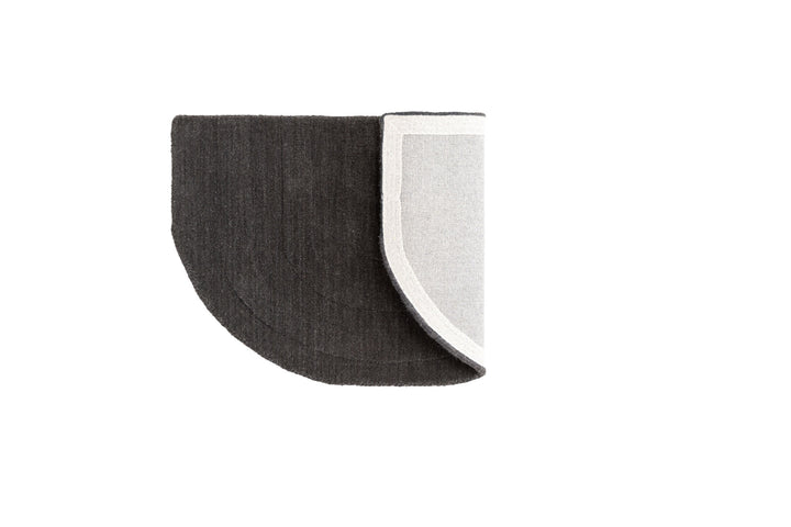 Venture Home Nora Wool - 50*80-  -Half Moon-Charcoal