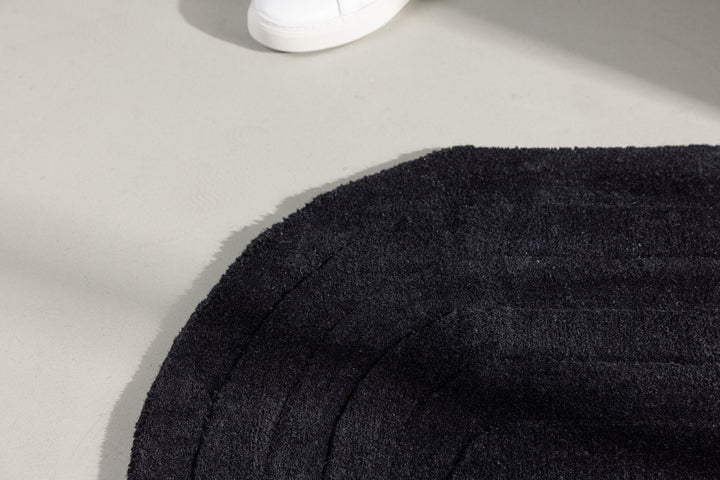 Venture Home Nora Wool - 50*80-  -Half Moon-Black