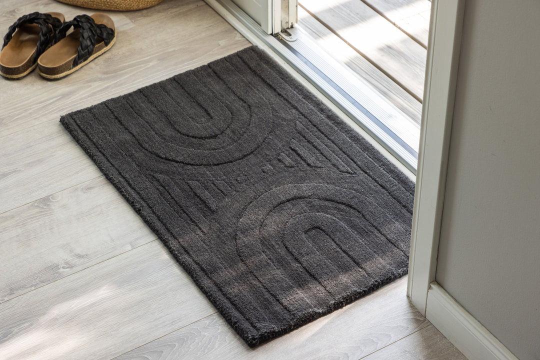 Venture Home Nora Wool - 50*80-  -Rectangular-Charcoal