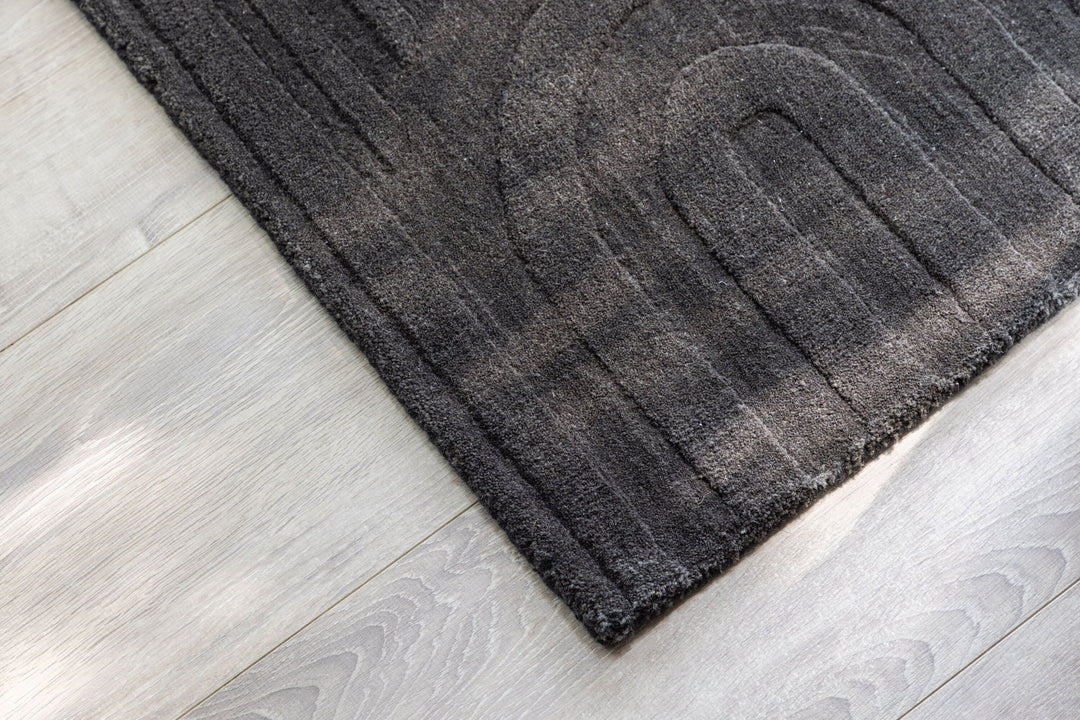Venture Home Nora Wool - 50*80-  -Rectangular-Charcoal