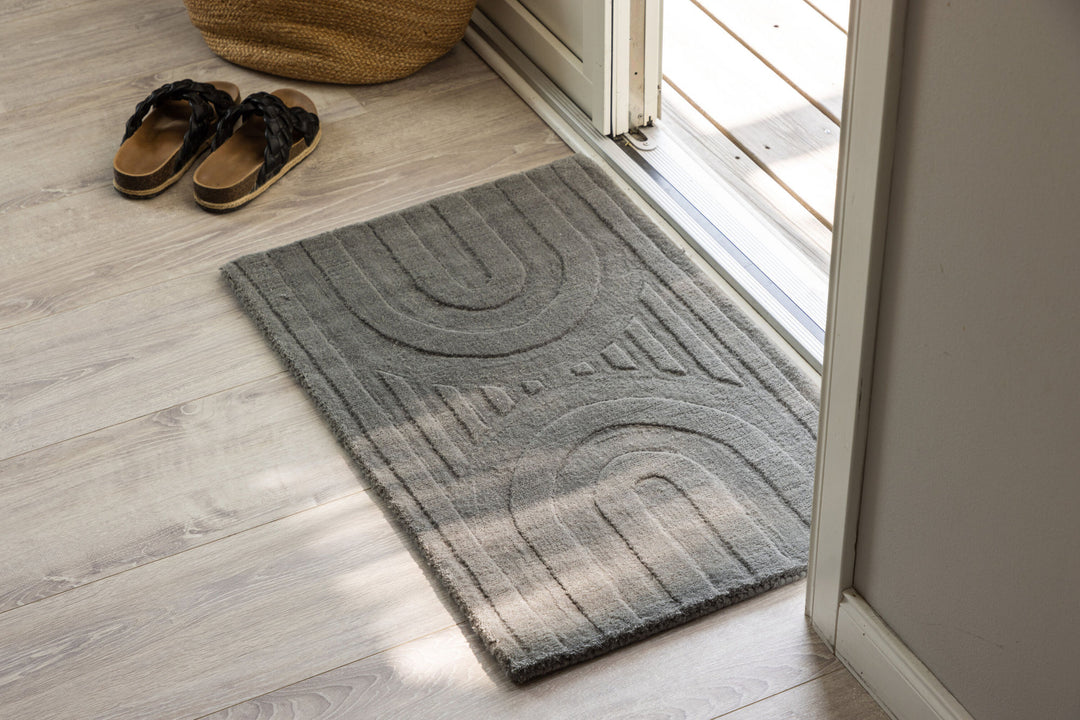 Venture Home Nora Wool - 50*80-  -Rectangular-Silver