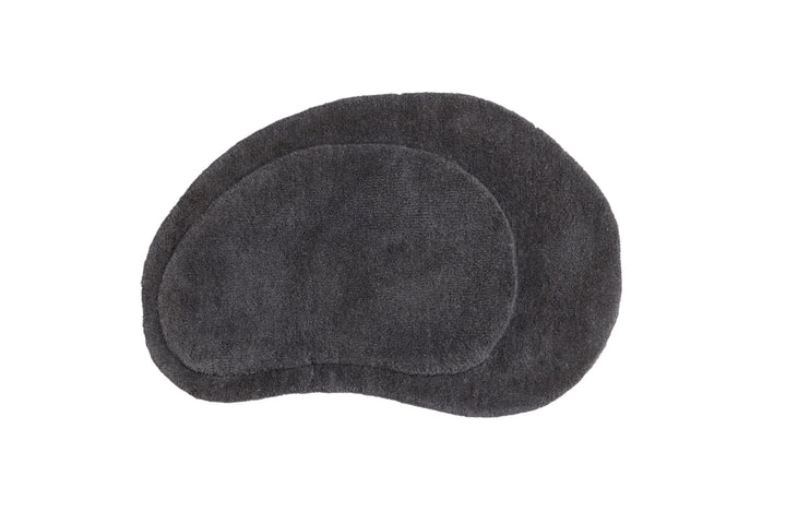 Venture Home Sten Wool Blend w Cloth backing - 50*75-  -Oval -Dark grey