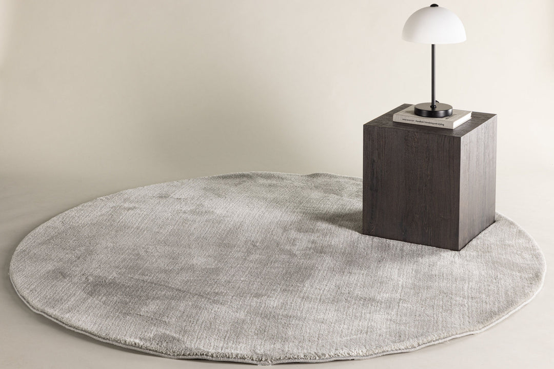 Venture Home Blanca Polyester - 200*200-  -Round-Light grey