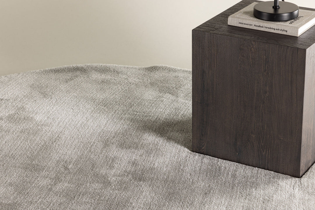 Venture Home Blanca Polyester - 200*200-  -Round-Light grey