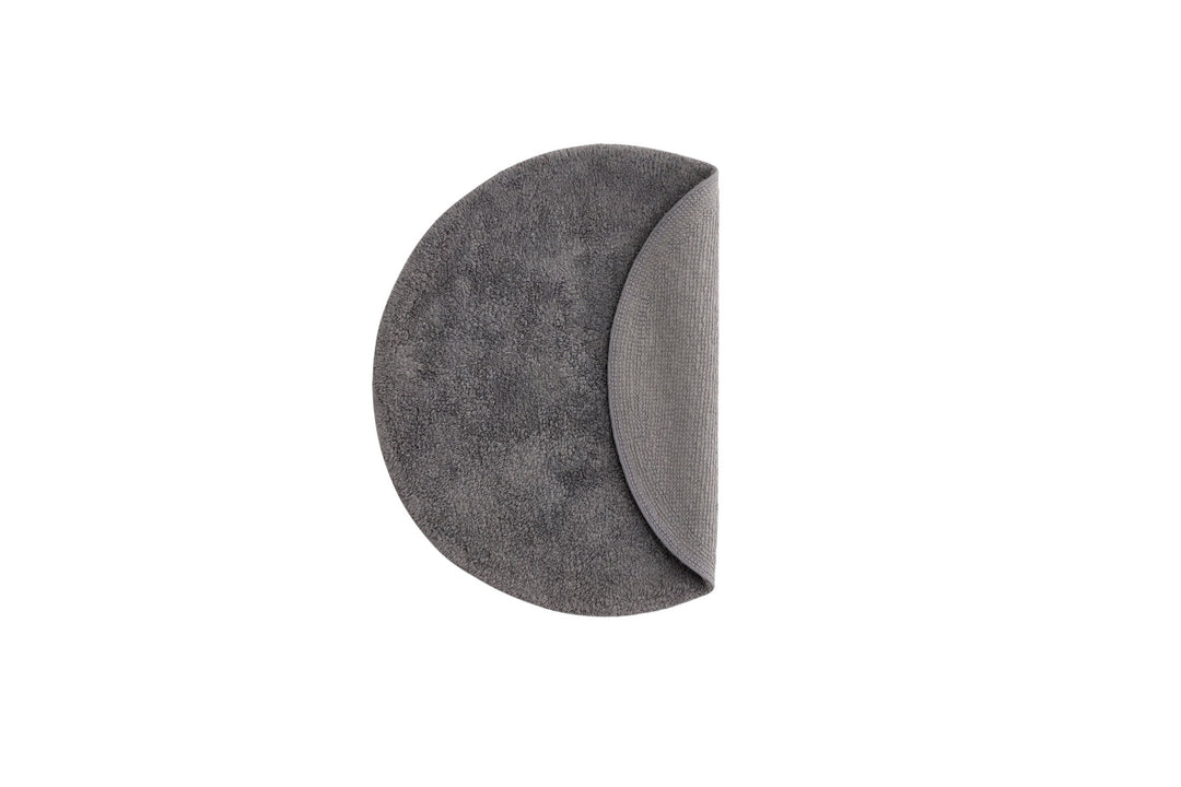 Venture Home Valle Cotton - 60*60-  -Round-Dark grey