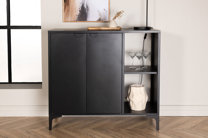 Venture Home Piring Storage - Black / Black