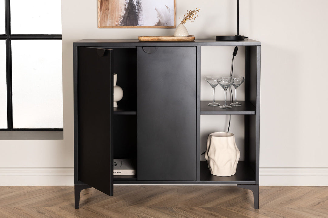 Venture Home Piring Storage - Black / Black