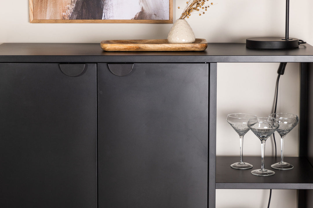 Venture Home Piring Storage - Black / Black