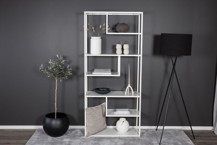 Venture Home Staal - Bookcase - White - Ersätts av 28076-201