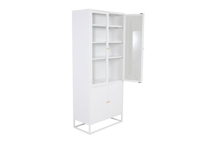 Venture Home Bakal - Covered Bookcase - White - Ersätts av 28069-201
