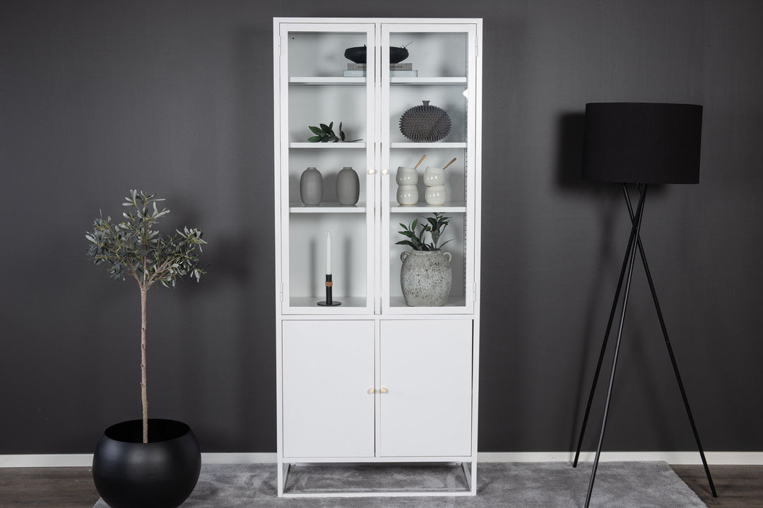 Venture Home Bakal - Covered Bookcase - White - Ersätts av 28069-201