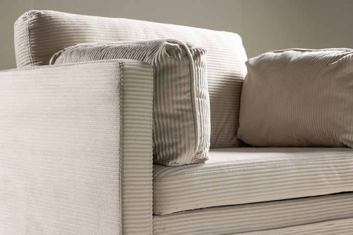 Venture Home Boom - Single Chair Corduroy - Light Grey