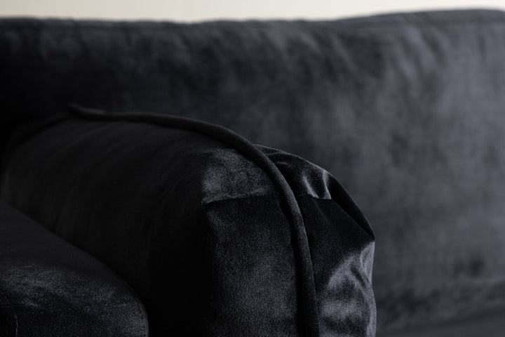Venture Home Boom - Single Chair Velvet - Black
