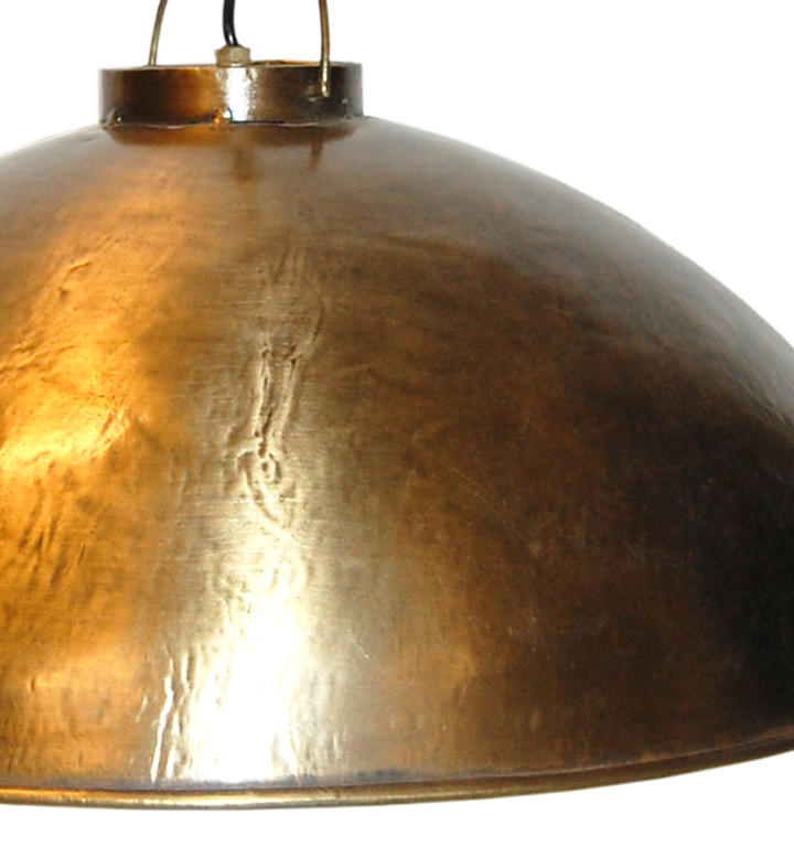 Thormann loftlampe - antikmessing