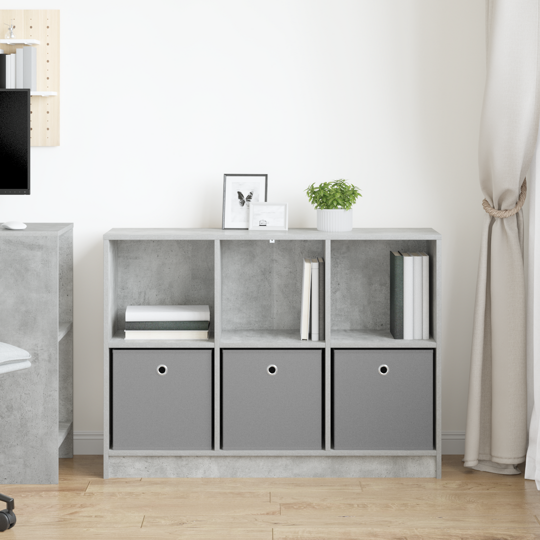 Sideboard med skuffe Beton Grå 102 x 32 x 73,5 cm