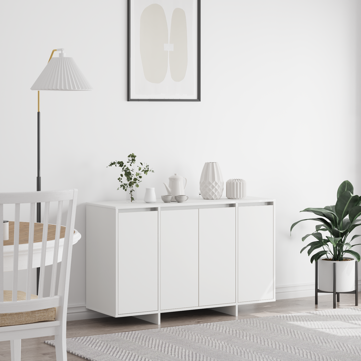 Sideboard Hvid 120 x 41 x 75 cm Konstrueret træ