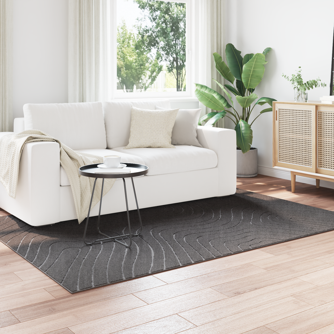 Områdetæpper PALMERAS Antracit 230 x 160 cm Polyester