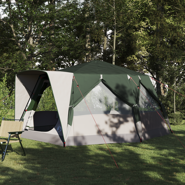 Teltehus til 7 personer med tag Grøn 400 x 350 x 212 cm