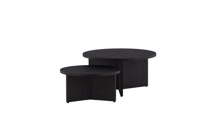 Venture Home Saltö Small Sofa Table - Black / Wood +Saltö Large Sofa Table - Black / Wood _1