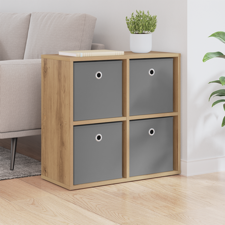 Sideboard med skuffe Artisan Egetræ 59,5 x 27 x 57 cm