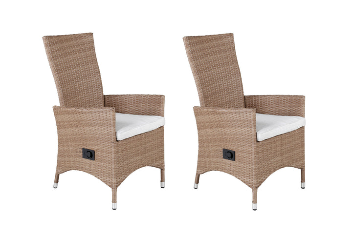 Venture Home Padova Chair (Recliner) 2-pack - Nature/Nature