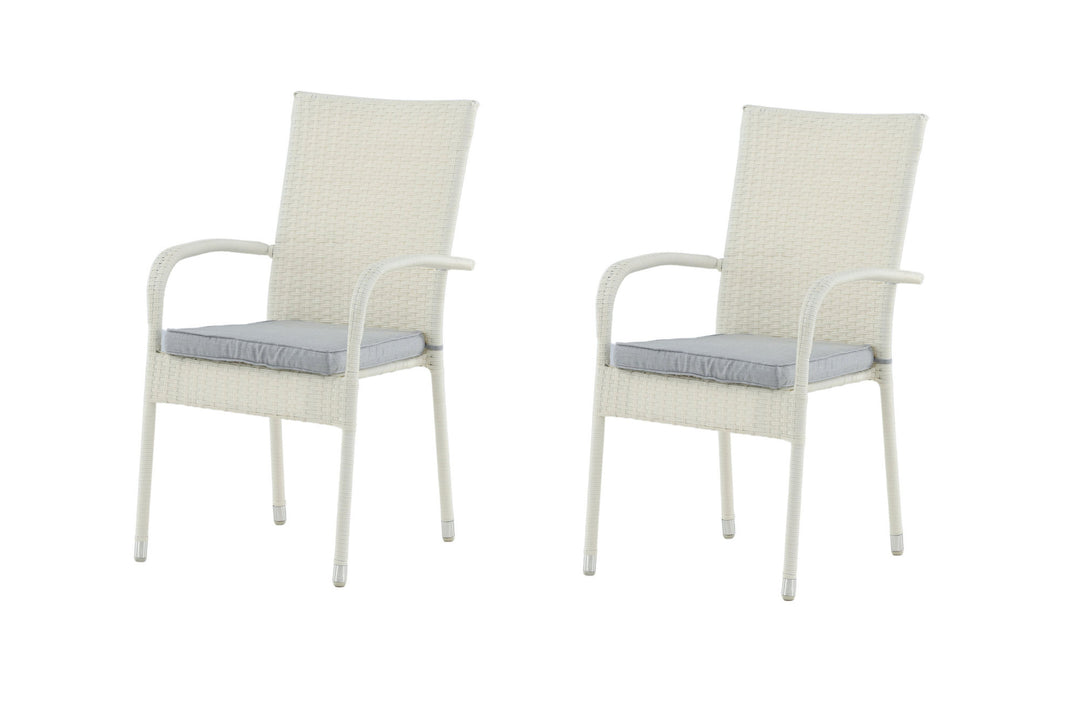 Venture Home Anna Chair 2-pack - White